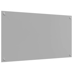 Crédence de cuisine Gris clair 90 x 50 cm verre trempé 524303524303