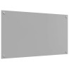 Crédence de cuisine Gris clair 90 x 50 cm verre trempé 524303524303