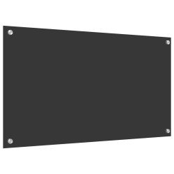 Crédence de cuisine Gris foncé 90 x 50 cm verre trempé 524306524306