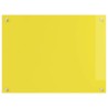 Crédence de cuisine Jaune 80 x 60 cm verre trempé 524307524307