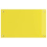 Crédence de cuisine Jaune 80 x 50 cm verre trempé 524308524308