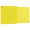 Crédence de cuisine Jaune 80 x 40 cm verre trempé 524309524309