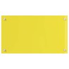 Crédence de cuisine Jaune 70 x 40 cm verre trempé 524310524310