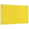 Crédence de cuisine Jaune 70 x 40 cm verre trempé 524310524310