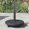 Pied de parasol Art déco Noir Ø 45 x 39,5 cm Fer 524312524312