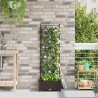 Cache-pot de jardin Marron 40 x 40 x 125,5 cm Plastique 524315524315