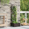 Cache-pot de jardin Marron 40 x 40 x 125,5 cm Plastique 524315524315