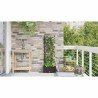 Cache-pot de jardin Marron 40 x 40 x 125,5 cm Plastique 524315524315