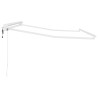 Cadre d'auvent Réglable Blanc 3 x 2 m Acier 524327524327