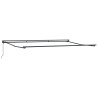 Cadre d'auvent Réglable Anthracite 5 x 3 m Acier 524328524328
