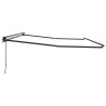 Cadre d'auvent Réglable Anthracite 5 x 3 m Acier 524328524328