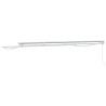 Cadre d'auvent Réglable Blanc 4 x 2 m Acier 524329524329