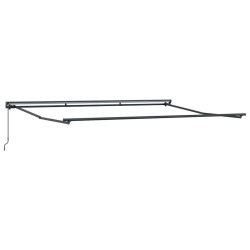 Cadre d'auvent Réglable Anthracite 4,5 × 3 m Acier 524330524330