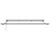 Cadre d'auvent Réglable Anthracite 4 × 3 m Acier 524331524331
