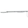 Cadre d'auvent Réglable Anthracite 4 × 3 m Acier 524331524331