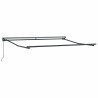 Cadre d'auvent Réglable Anthracite 3,5 x 2,5 m Acier 524332524332