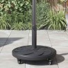 Pied de parasol Art déco Noir Ø 45 x 39,5 cm Fer 524336524336