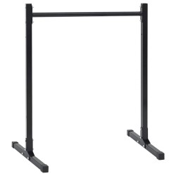 Station de dips 2 pcs Noir 55 x 90 x 104.5 cm 524341524341