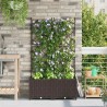 Cache-pot de jardin 2 pcs Marron 80 x 40 x 143 cm Plastique 524347524347