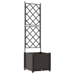 Cache-pot de jardin Marron 40 x 40 x 143 cm Plastique 524348524348
