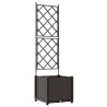 Cache-pot de jardin Marron 40 x 40 x 143 cm Plastique 524348524348