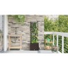 Cache-pot de jardin Marron 40 x 40 x 143 cm Plastique 524348524348