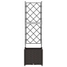 Cache-pot de jardin Marron 40 x 40 x 143 cm Plastique 524348524348