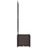 Cache-pot de jardin Marron 40 x 40 x 143 cm Plastique 524348524348