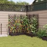 Cache-pot de jardin 5 pcs Marron 120 x 120 x 125,5 cm Plastique 524355524355