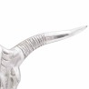 Crâne de taureau Argenté 49 x 10 x 36 cm Aluminium 524361524361