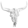 Crâne de taureau Argenté 53 x 11 x 40 cm Aluminium 524364524364