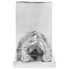 Serre-livres 2 pcs Argenté 12 x 15 x 18 cm Aluminium 524368524368