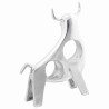 Sculpture de taureau Argenté 22 x 9,5 x 34 cm Aluminium 524371524371