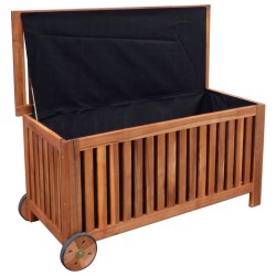 Boîte de rangement de jardin 118x52x58 cm Bois   524372524372