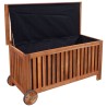 Boîte de rangement de jardin 118x52x58 cm Bois   524372524372