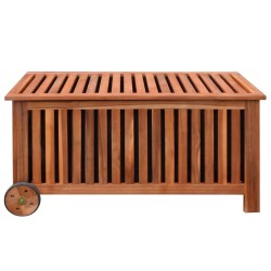 Boîte de rangement de jardin 118x52x58 cm Bois   524372524372
