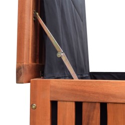 Boîte de rangement de jardin 118x52x58 cm Bois   524372524372