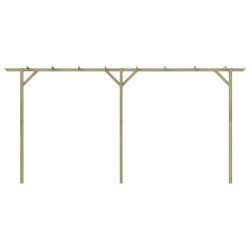 Pergola de jardin 410 x 40 x 203 cm Bois 524378524378