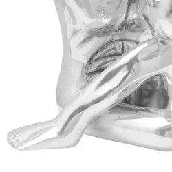Sculpture Argenté 91,5 x 32 x 33 cm Aluminium 524384524384