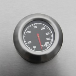 Barbecue à gaz 6 + 1 zone de cuisson Noir et argenté  524385524385