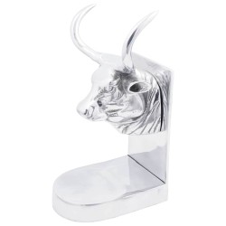 Serre-livres 2 pcs Argenté 17 x 15 x 27 cm Aluminium 524390524390