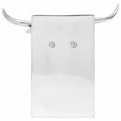 Serre-livres 2 pcs Argenté 17 x 15 x 27 cm Aluminium 524390524390