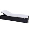 Chaise longue Noir polyrotin 524393524393