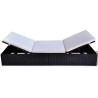 Chaise longue Noir polyrotin 524393524393