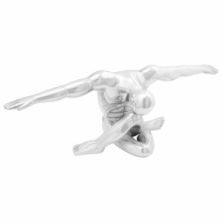 Sculpture Argenté 63 x 20 x 22 cm Aluminium 524395524395