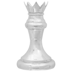 Sculptures 2 pcs Argenté 17 x 17 x 42 cm Aluminium 524397524397