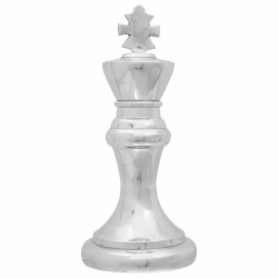 Sculptures 2 pcs Argenté 17 x 17 x 42 cm Aluminium 524397524397