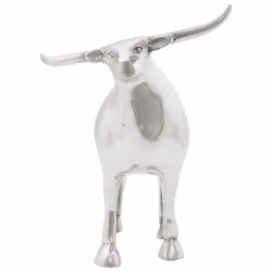 Sculpture de taureau Argenté 20 x 17 x 23 cm Aluminium 524399524399