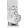 Serre-livres 2 pcs Argenté 8 x 12 x 16,5 cm Aluminium 524400524400