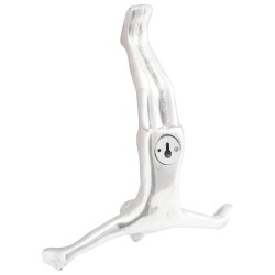 Sculpture Argenté 22 x 8 x 25 cm Aluminium 524402524402